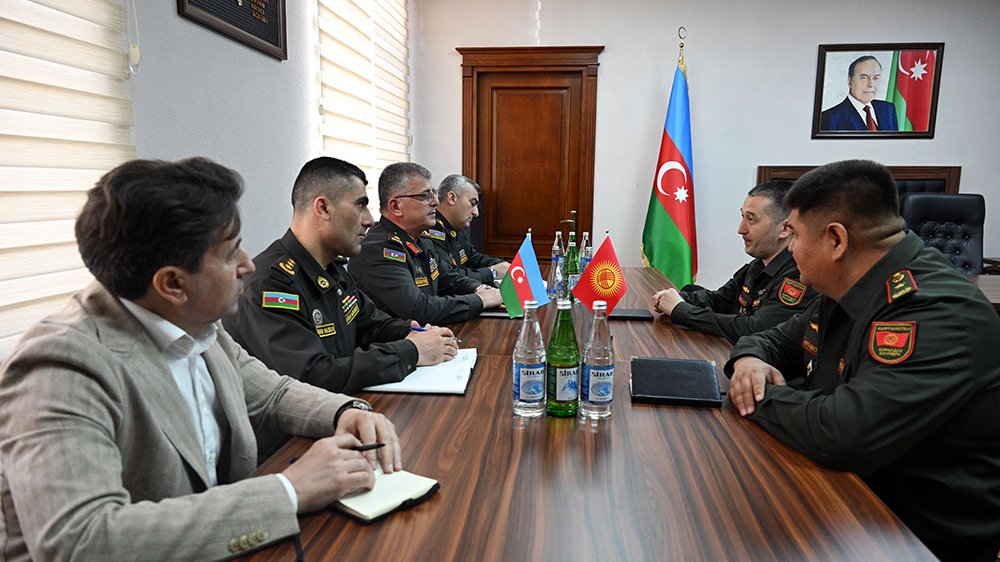 Hərbi təhlükəsizlik sahəsində Azərbaycan və Qırğızıstan nümayəndələrinin görüşü keçirilib