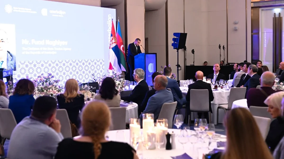 Azərbaycanın turizm potensialı Serbiyada təqdim edilib