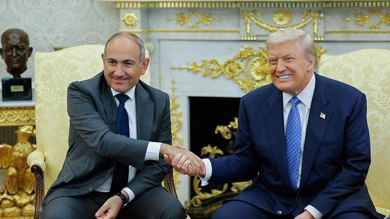 Trump'tan Ermenistan Başbakanı Paşinyan'a tebrik