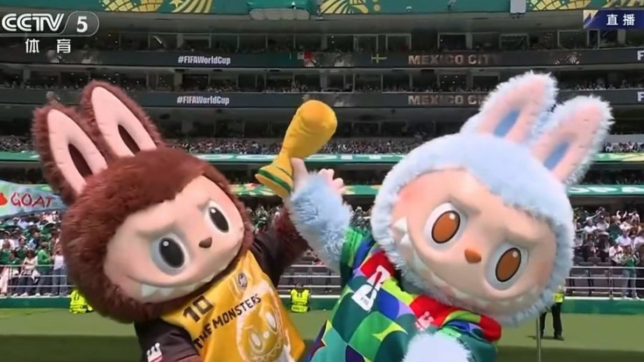 Chinese pop-culture icon Labubu features at World Cup opening ceremony