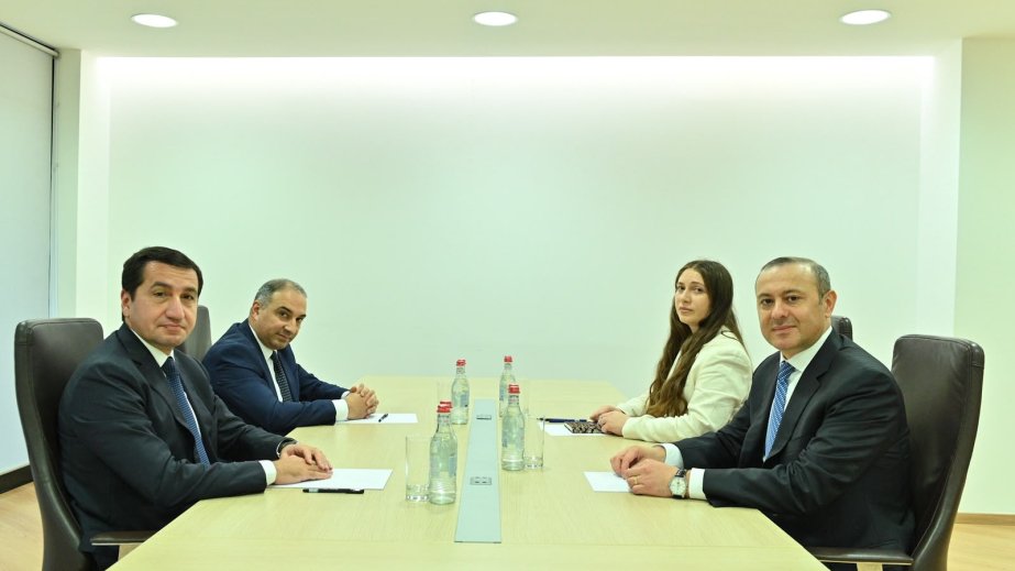Working meeting held between Assistant to the President Hikmet Hajiyev and Armenia’s Secretary of the Security Council Armen Grigoryan