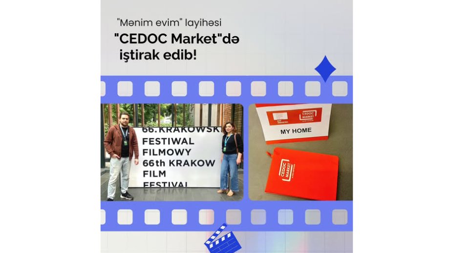 “Mənim evim” film layihəsi beynəlxalq proqramda iştirak edib
