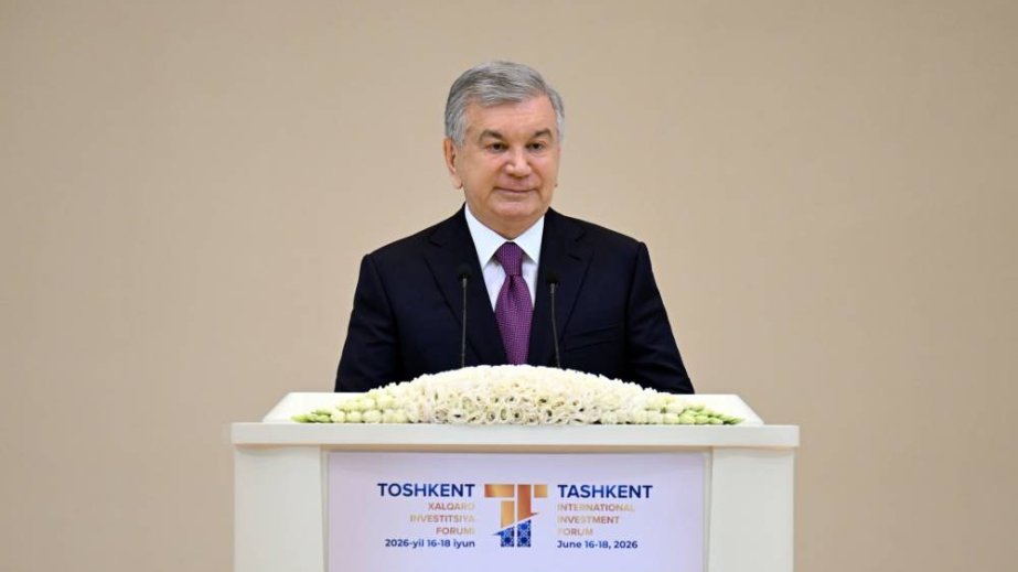 Şavkat Mirziyoyev: Biz Xəzər dənizindən keçən Orta Dəhliz nəqliyyat marşrutunu inkişaf etdiririk