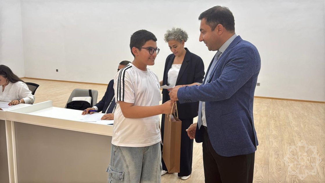 45 more families relocated to Shukurbeyli village receive house keys
