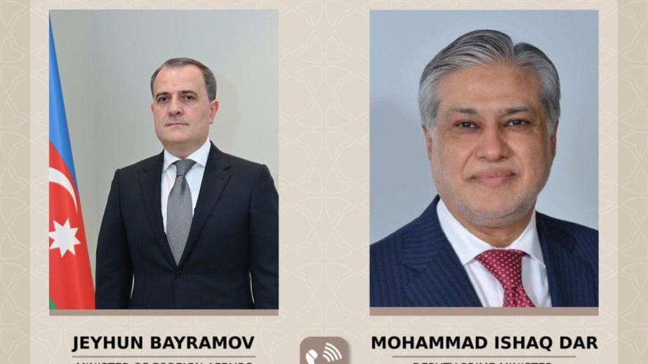 Ceyhun Bayramovla Məhəmməd İshaq Dar arasında regional məsələlər ətrafında fikir mübadiləsi aparılıb