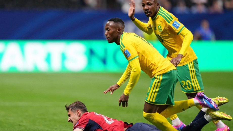 Mokoena snatches South Africa draw with Czechia