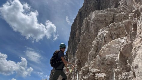 Azərbaycan alpinistləri İtaliyadakı Monte Paterno zirvəsinə qalxıblar