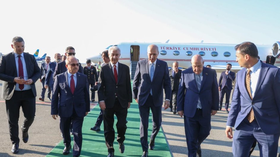 Türkiyə Böyük Millət Məclisinin sədri Azərbaycana səfərə gəlib