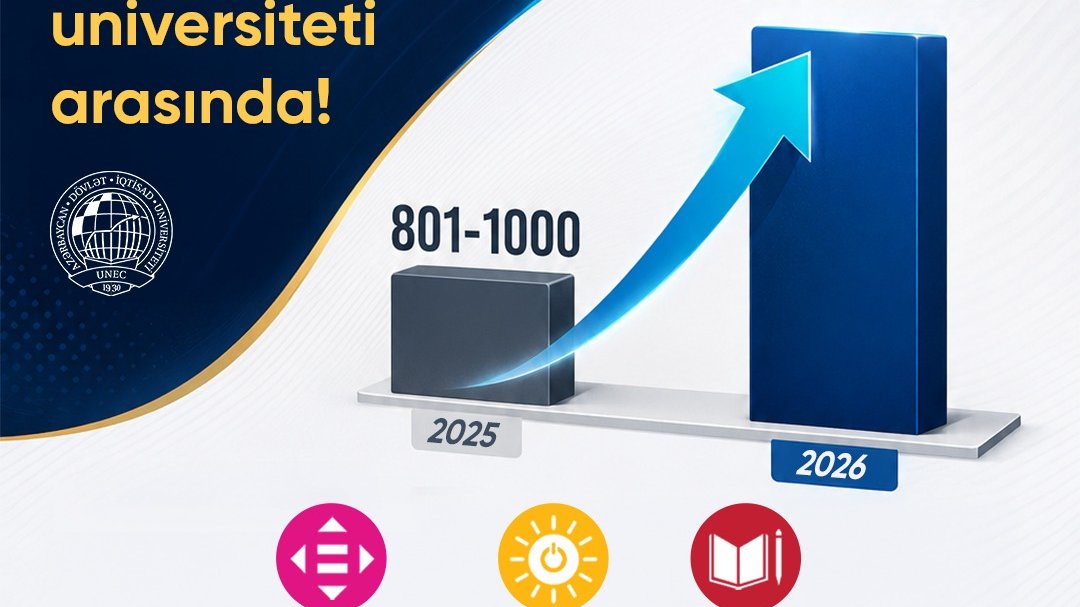UNEC dünyanın ən yaxşı 301-400-cü universitetidir