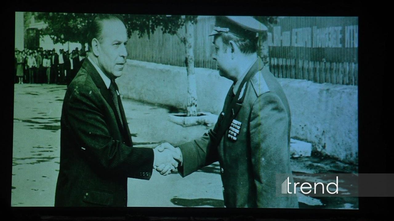 General-leytenant Arif Heydərovun 100 illik yubileyinə həsr olunmuş filmin premyerası keçirilib