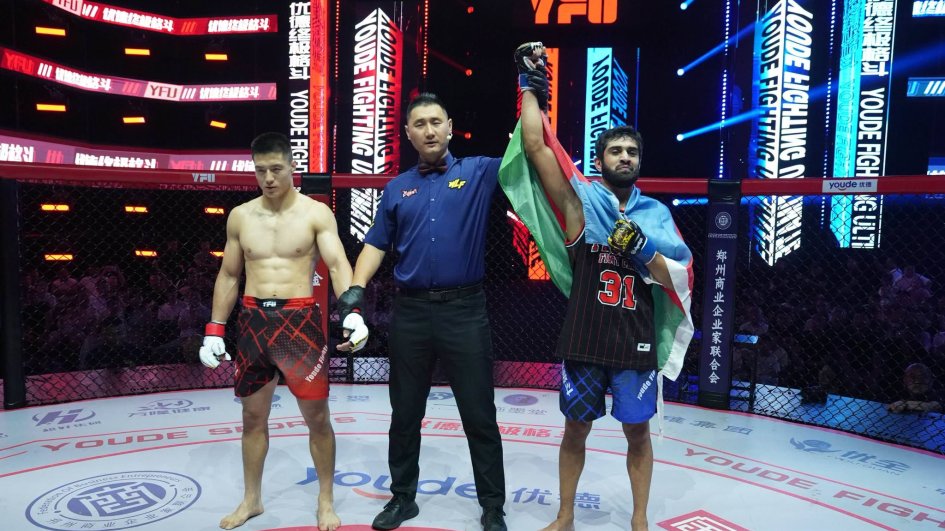 Azərbaycanın MMA döyüşçüsü Çində qələbə qazanıb