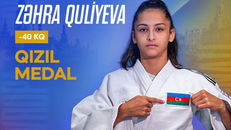 Azerbaijani judokas win five medals at European Championships