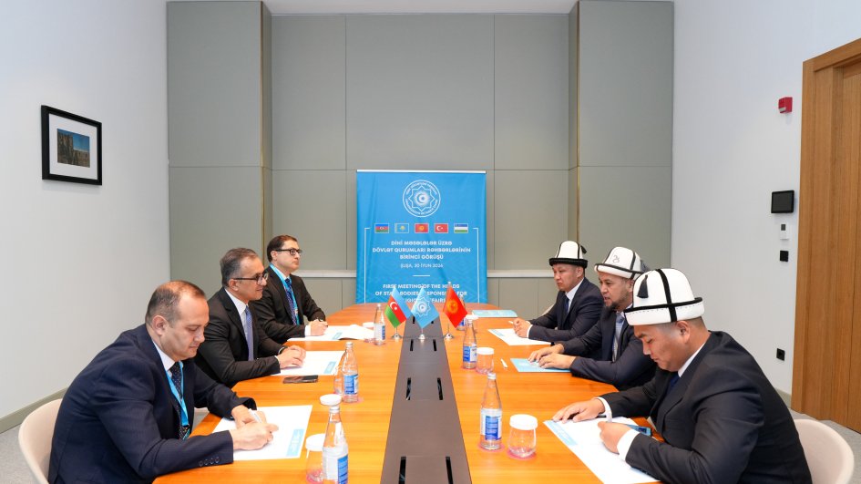 Azerbaijan’s religious affairs chief meets with OTS counterparts in Shusha