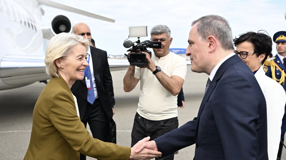 President of European Commission arrives in Azerbaijan