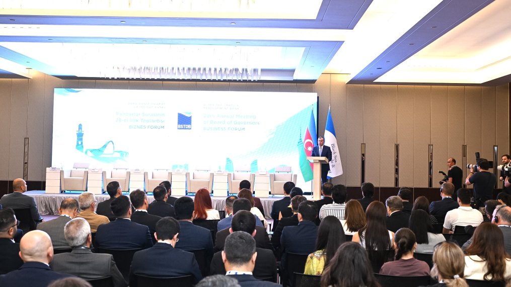 Bakıda Qara Dəniz Ticarət və İnkişaf Bankının biznes-forumuna ev sahibliyi edib - YENİLƏNİB