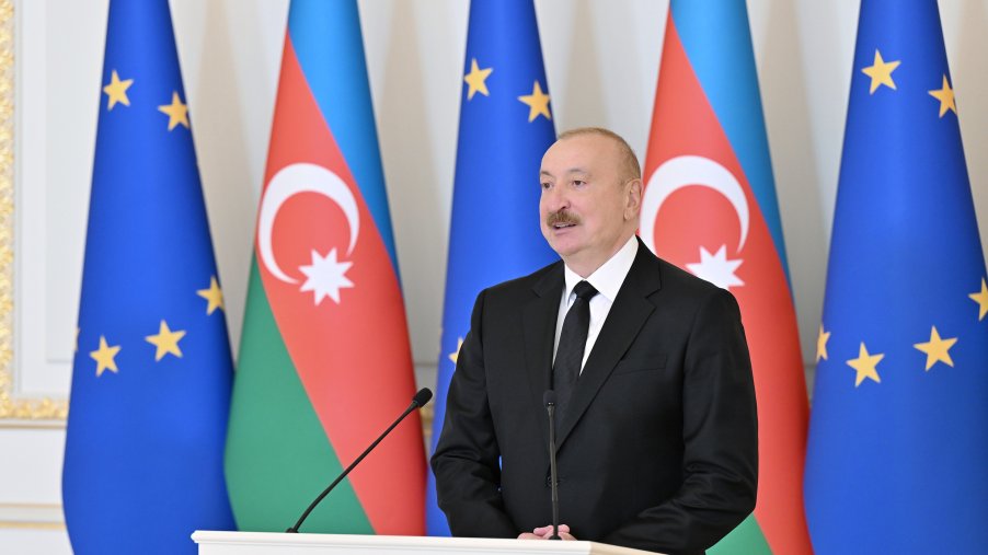 Today, the volume of cargo through Azerbaijan in all directions is growing - President Ilham Aliyev (VIDEO)