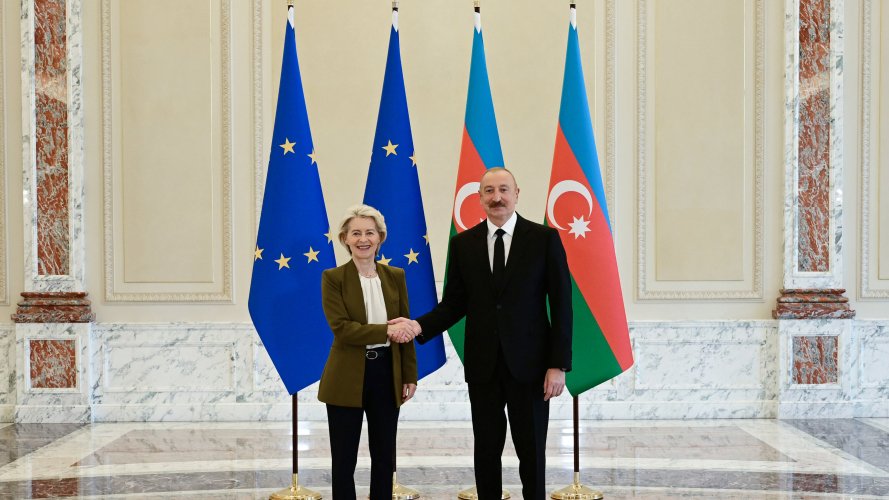 President Ilham Aliyev, President of European Commission hold heartfelt conversation (VIDEO)