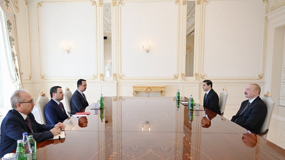 President Ilham Aliyev receives Türkiye's Minister of Justice