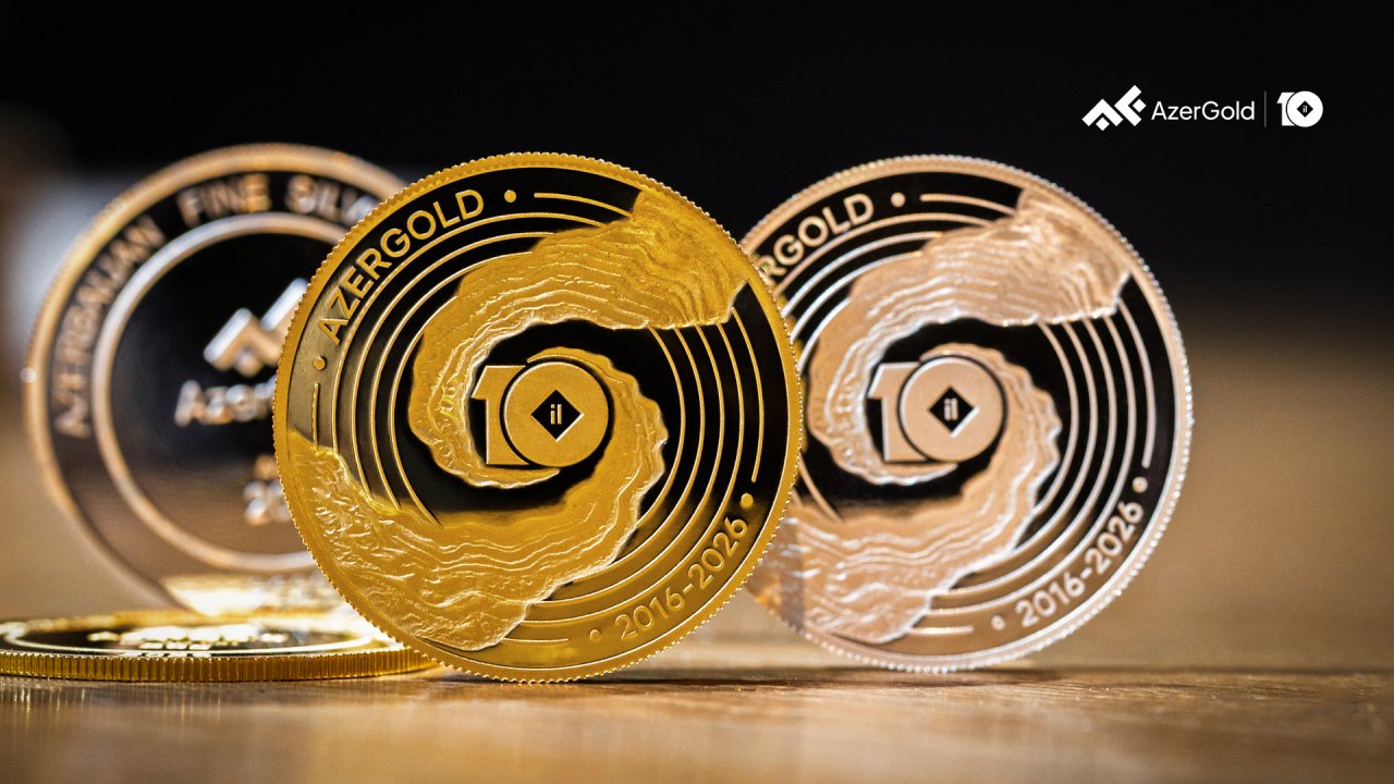 “AzerGold”un 25-ci sikkə kolleksiyası dövlət şirkətinin 10 illik fəaliyyətinə həsr edilib