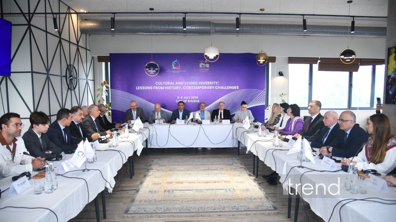 Сonference on cultural diversity begins in Shusha