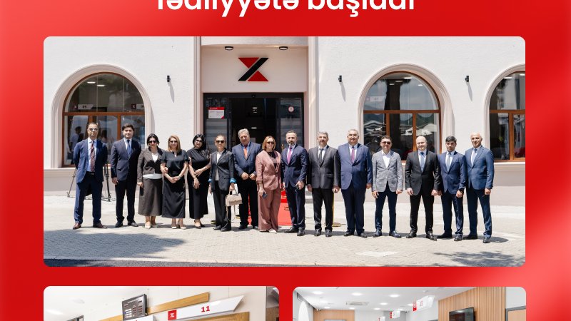 Xalq Bankın Xankəndi filialı fəaliyyətə başladı
