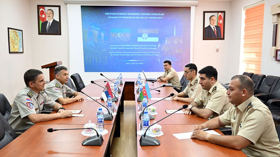 Baku hosts meeting between military cybersecurity experts from Azerbaijan and Serbia