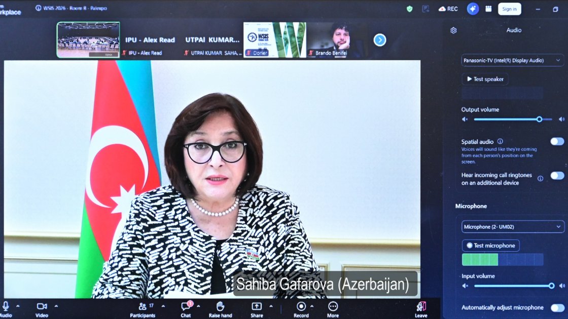 Azerbaijani Parliament Speaker addresses IPU high-level dialogue on digital governance