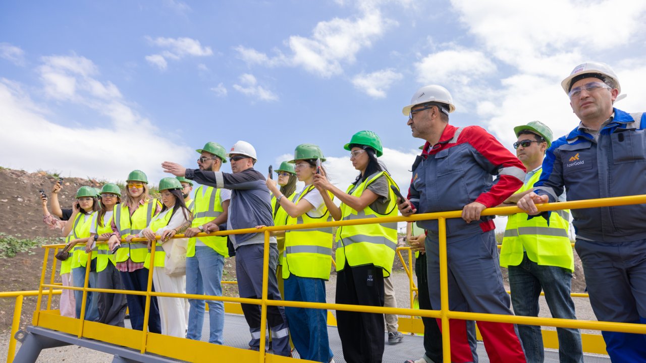 “AzerGold” QSC turizm blogerləri üçün Daşkəsən rayonuna və ÇİRES-ə infotur təşkil edib