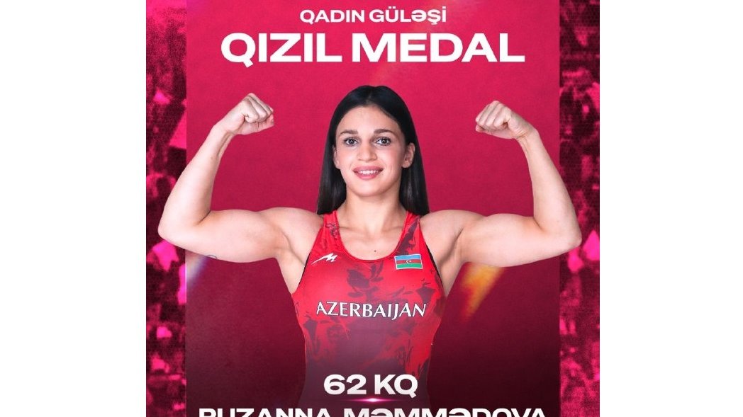 Azərbaycanlı qadın güləşçi tarix yazıb
