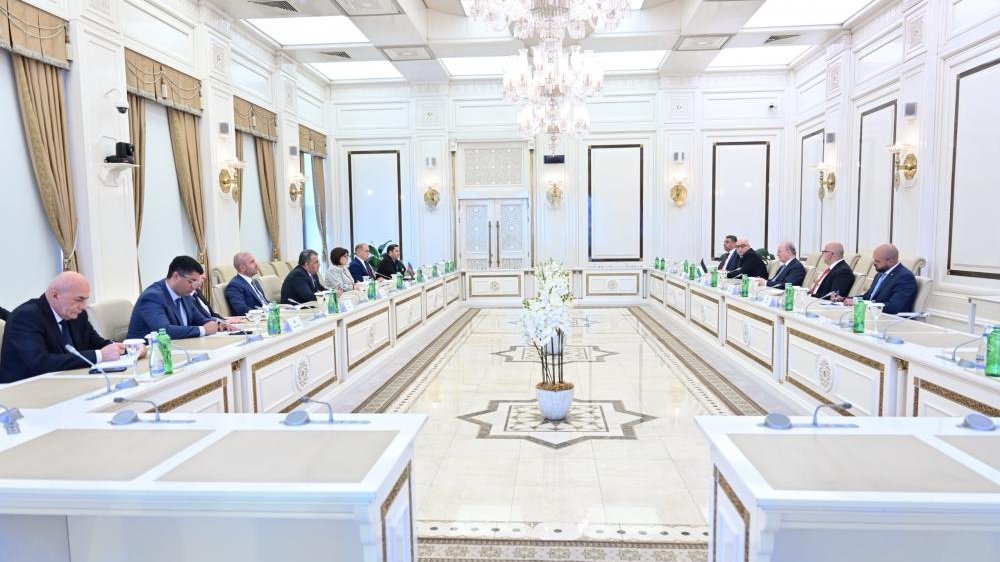 Sahibə Qafarova Fələstin Baş naziri ilə görüşüb