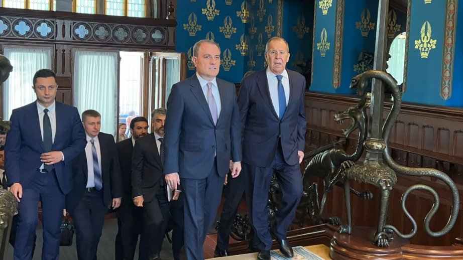 Moskvada Azərbaycan və Rusiya xarici işlər nazirləri arasında danışıqlar keçirilir