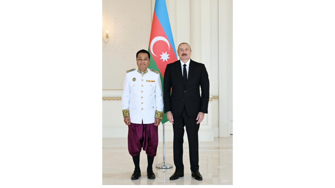 Prezident İlham Əliyev Kambocanın Azərbaycanda yeni təyin olunmuş səfirinin etimadnaməsini qəbul edib