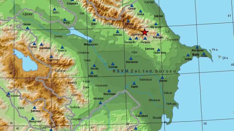 Earthquake jolts Shamakhi district