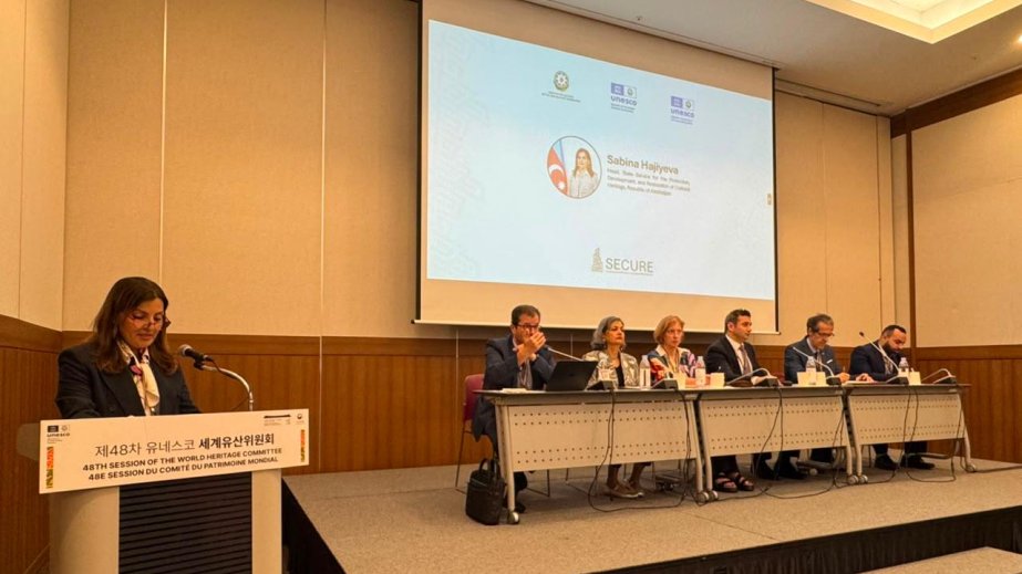 Azərbaycanın “SECURE” modeli UNESCO-nun Ümumdünya İrs Komitəsində təqdim olunub