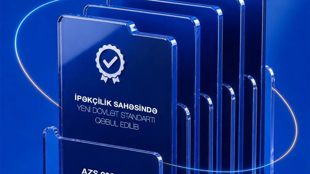 Azərbaycanda ipəkçilik sahəsi üzrə yeni dövlət standartı qəbul edilib