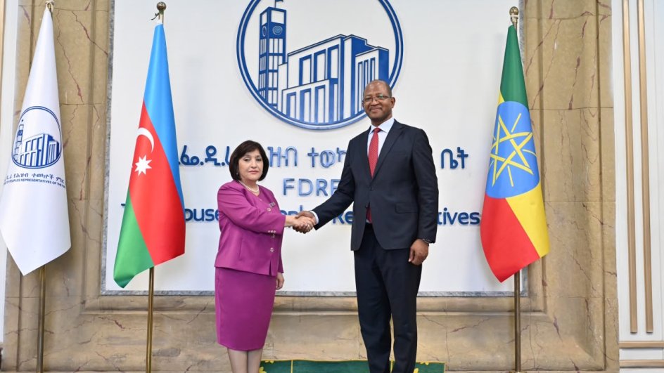 Speaker of Azerbaijan’s Milli Majlis meets with her Ethiopian counterpart