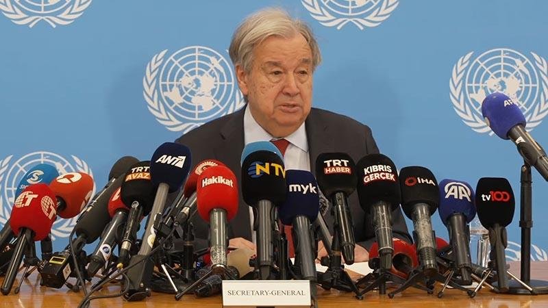 UN Secretary-General Guterres: We have decided to hold an expanded 5+1 meeting for Cyprus