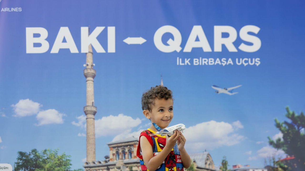 Azərbaycan Hava Yolları Qarsa ilk reysini həyata keçirib