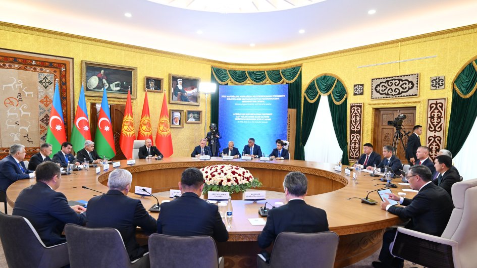 3rd meeting of Interstate Council of Azerbaijan and Kyrgyzstan held in Cholpon-Ata