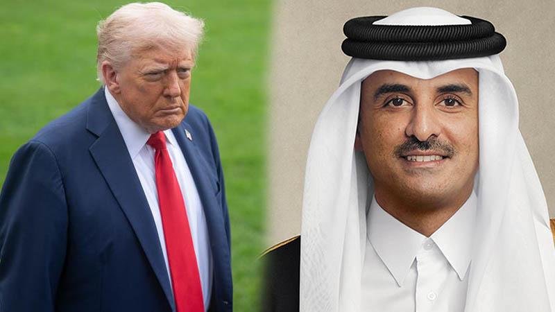Trump and Emir of Qatar Al Sani spoke on the phone