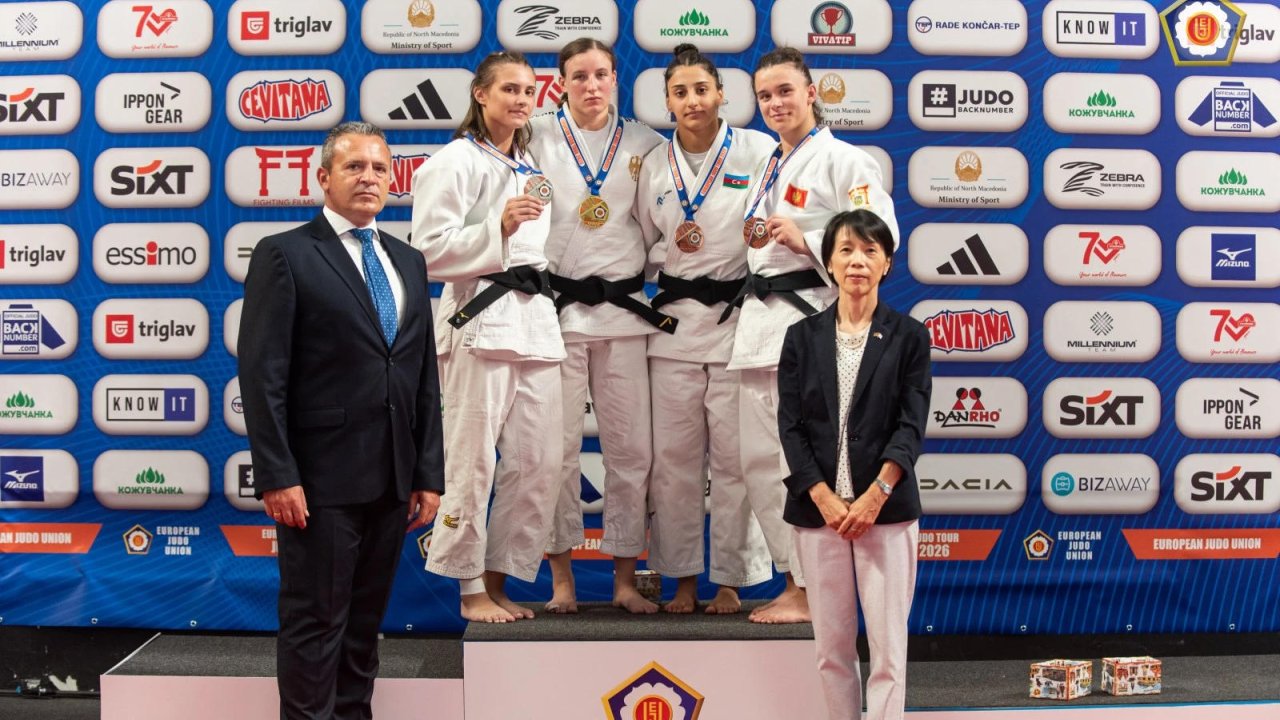 Azerbaijani judoka wins medal at European Cup