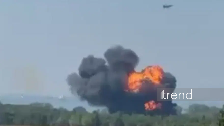 Türkiyədə F-16 qəzaya uğrayıb, pilot katapult edərək sağ qalıb