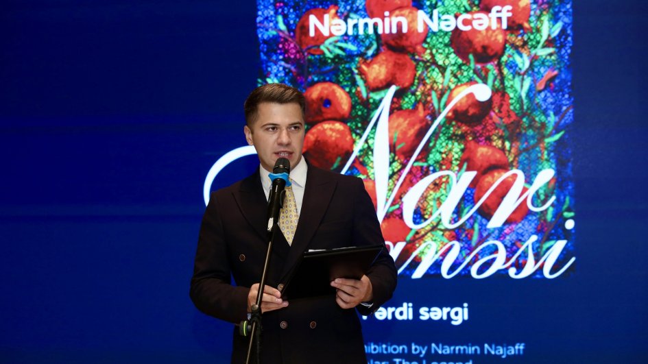 “The Legend of the Pomegranate” solo exhibition by Narmin Najaff opens at Azerbaijan National Carpet Museum