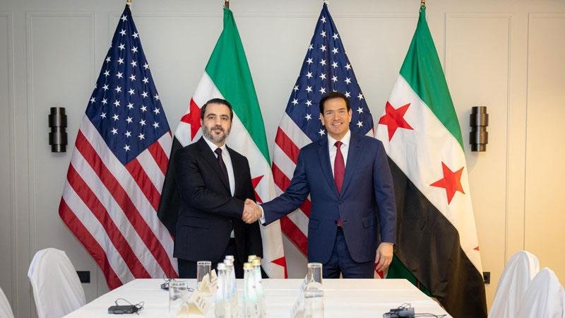 Suriye Dışişleri Bakanı Şeybani ile ABD Dışişleri Bakanı Rubio telefonda görüştü