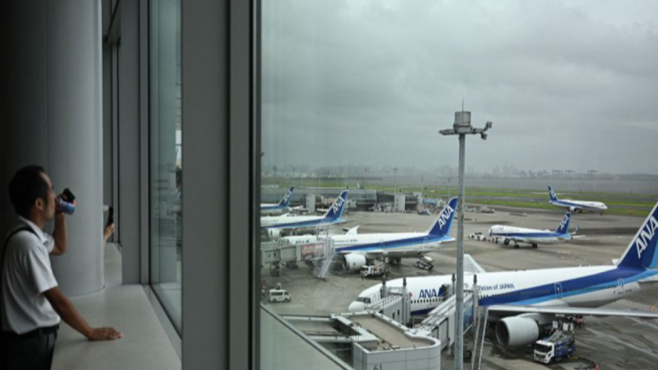 Tokioda qasırğa səbəbindən 461 aviareys ləğv edilib