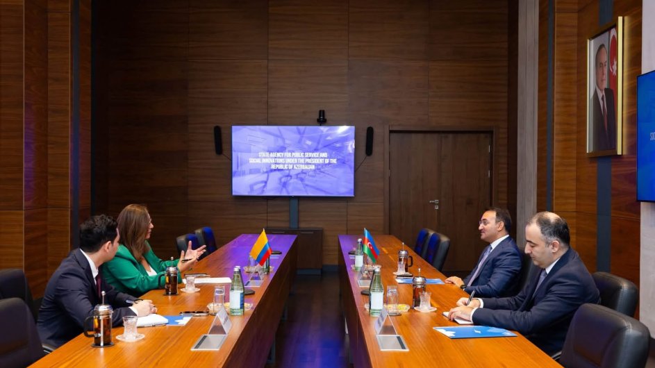 Kolumbiya səfiri “ASAN xidmət”də olub