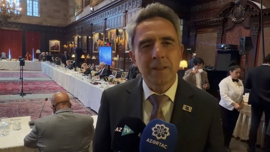 Rosen Plevneliyev: Nizami Gəncəvi Beynəlxalq Mərkəzi çoxsaylı böhranlarla bağlı həll yolları ortaya qoyur