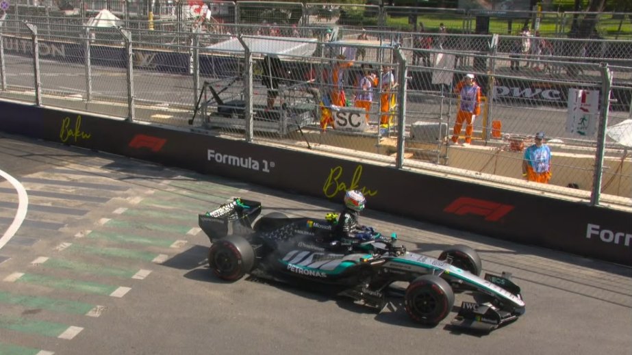 Formula 1: “Mersedes” pilotunun idarə etdiyi boliddə problem aşkarlanıb