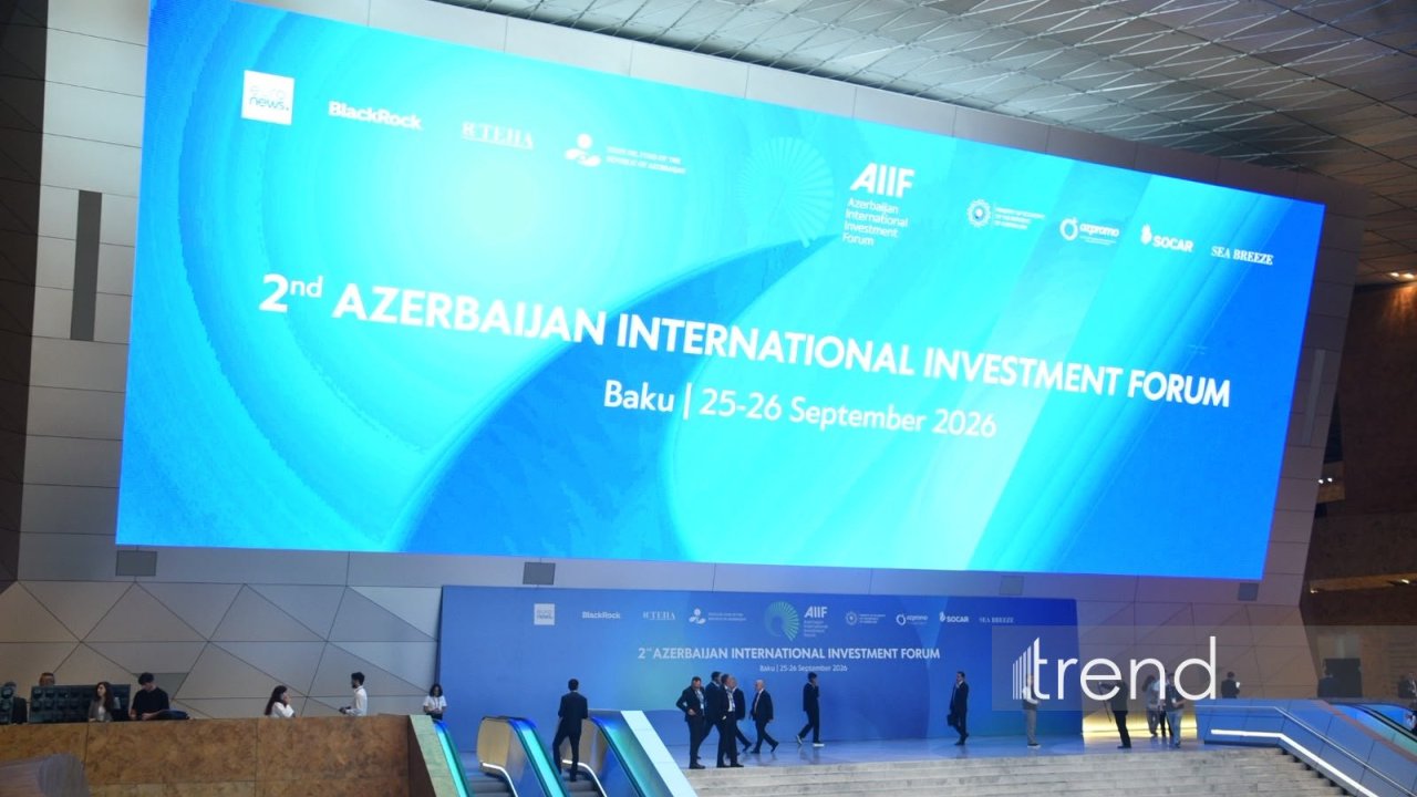 Bakıda II Azərbaycan Beynəlxalq İnvestisiya Forumunun ikinci günü keçirilir