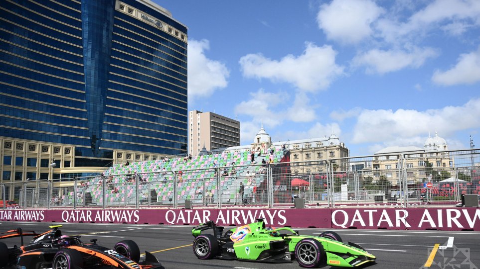 Câmara inherits victory in Baku Feature Race 2